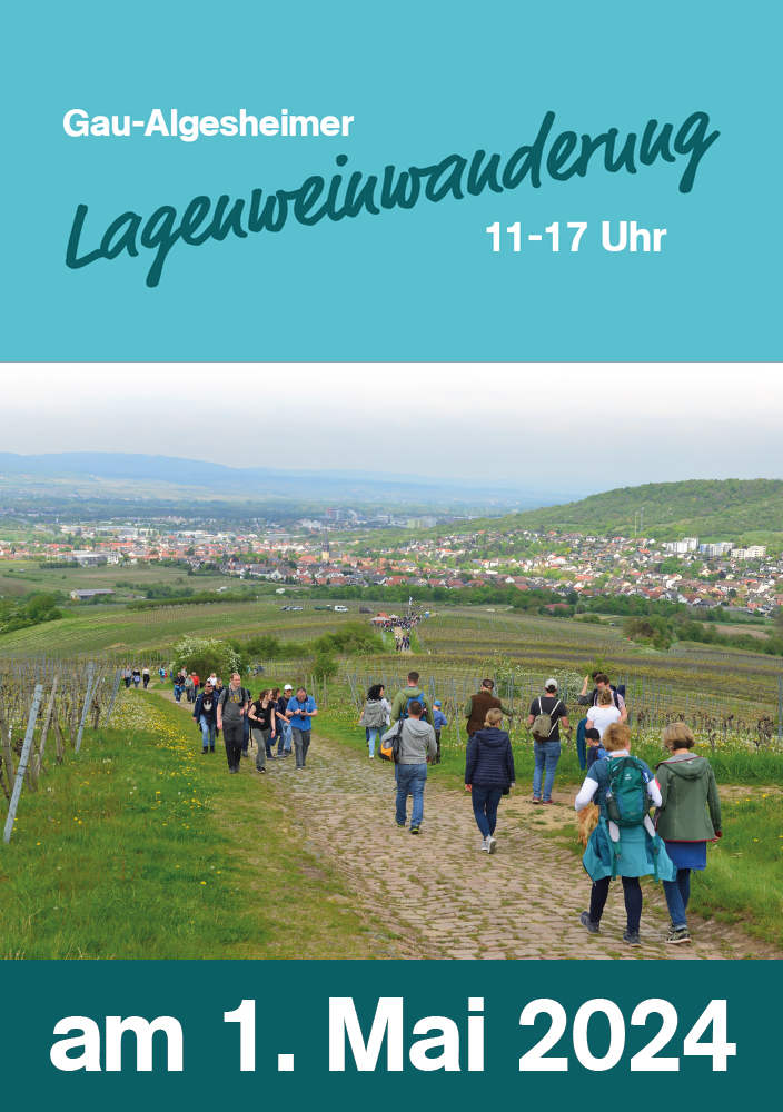 1. Mai 2024 Gau-Algesheimer Lagenweinwanderung
